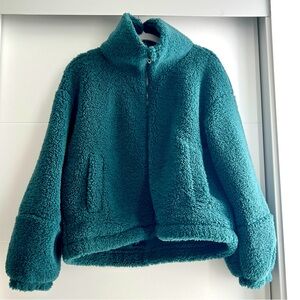 LuluLemon Cinchable Fleece Zip-Up